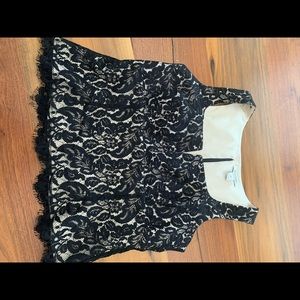 Lace tank top